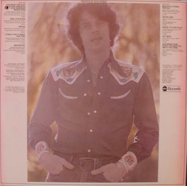 B.J. Thomas : Reunion (LP, Album)