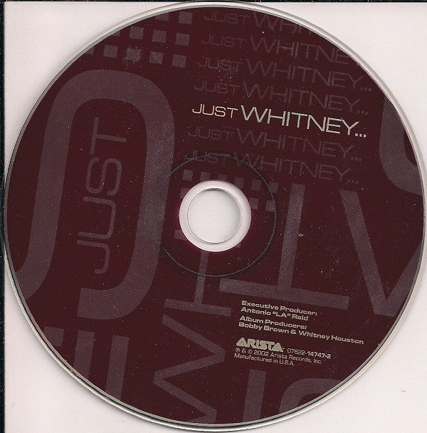 Whitney Houston : Just Whitney... (CD, Album)