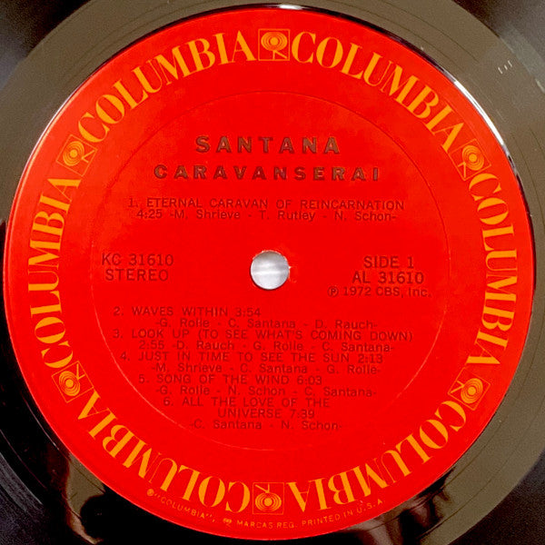 Santana : Caravanserai (LP, Album, Ter)