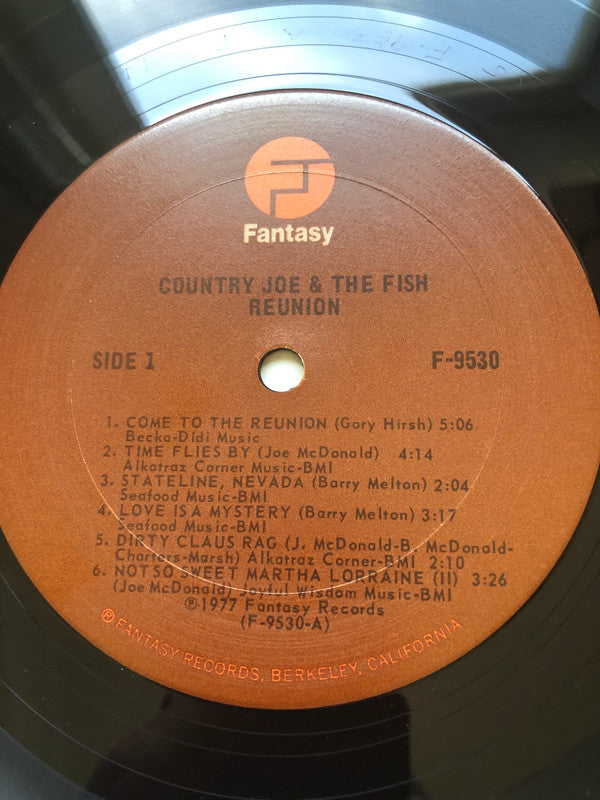 Country Joe And The Fish : Reunion (LP, San)