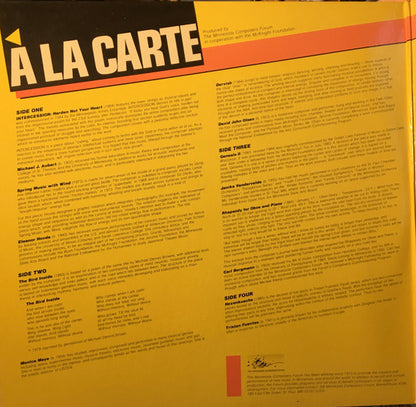 Various : A La Carte (2xLP)