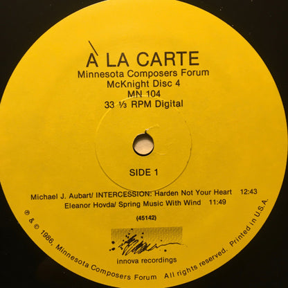 Various : A La Carte (2xLP)