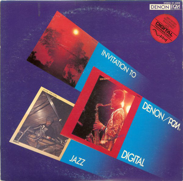 Various : Invitation To Denon / PCM Digital Jazz (LP, Smplr)