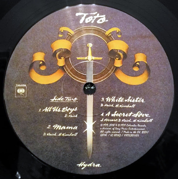 Toto : Hydra (LP, Album, RE, RM)