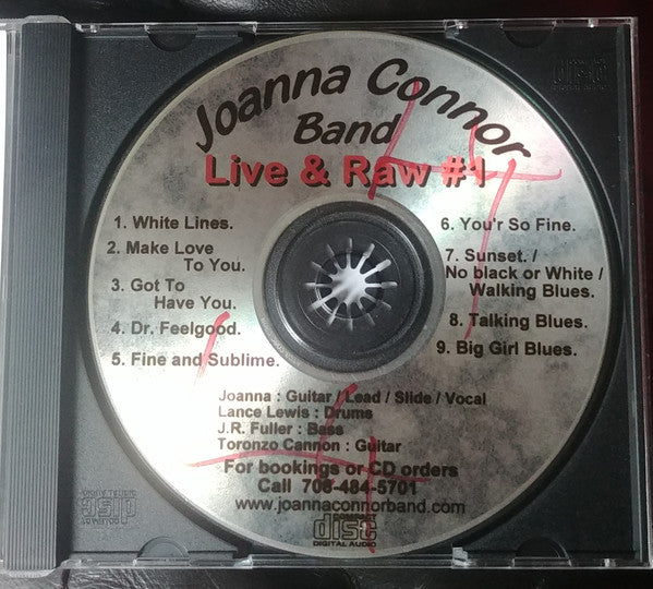 Joanna Connor Band : Live & Raw #1 (CDr, Album)