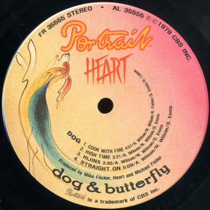 Heart : Dog & Butterfly (LP, Album, San)