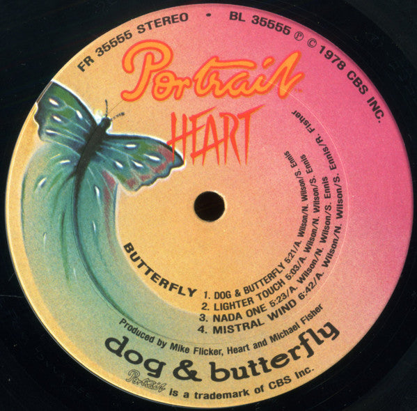 Heart : Dog & Butterfly (LP, Album, San)