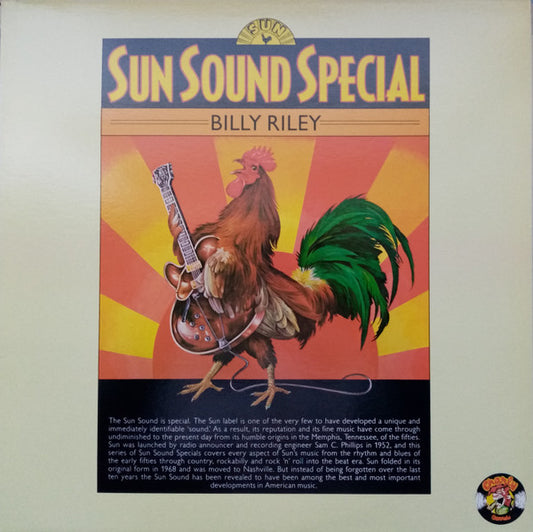 Billy Lee Riley : Sun Sound Special (LP, Comp, Mono, RE)