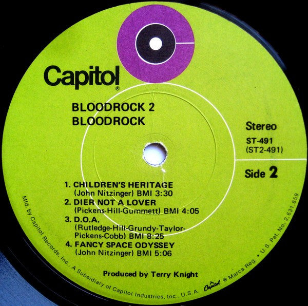 Bloodrock : Bloodrock 2 (LP, Album, Jac)