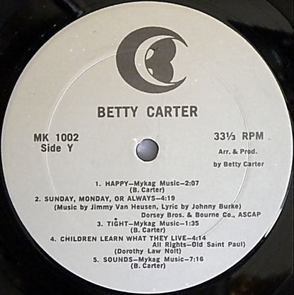 Betty Carter : Betty Carter (LP, Album)