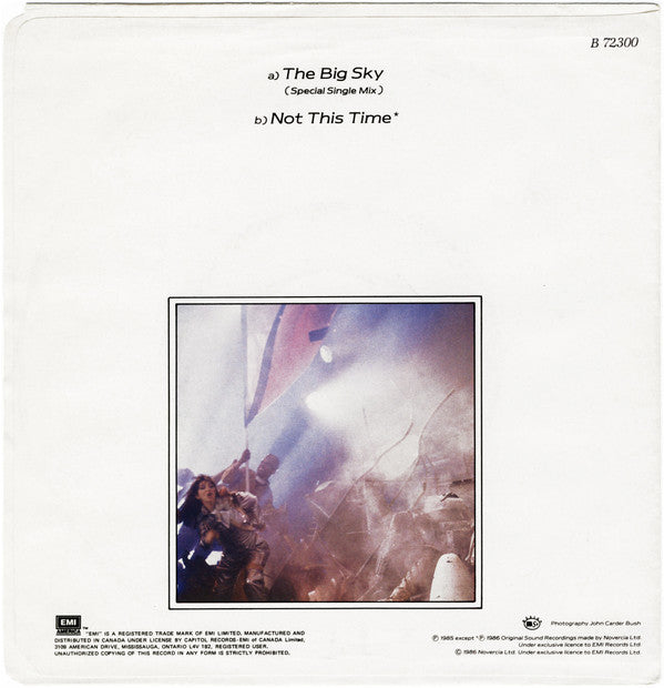 Kate Bush : The Big Sky (Special Single Mix) (7", Single)