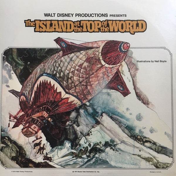 Walt Disney : The Island At The Top Of The World (LP)