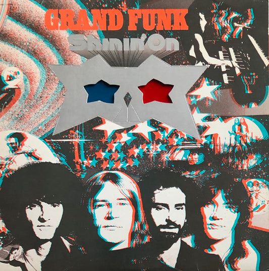 Grand Funk Railroad : Shinin' On (LP, Album, Win)