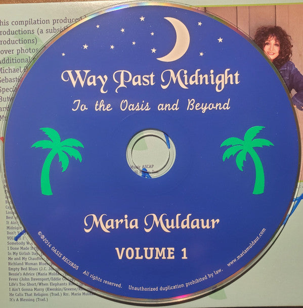 Maria Muldaur : Way Past Midnight (2xCD, Comp, Dig)