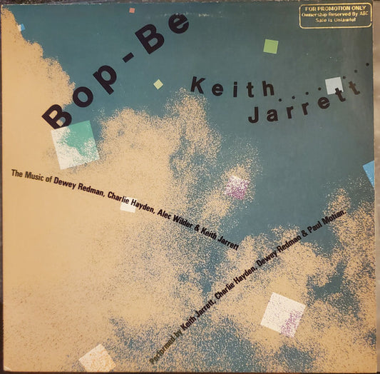 Keith Jarrett : Bop-Be (LP, Album, SXT)