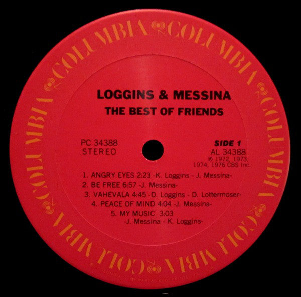 Loggins And Messina : The Best Of Friends (LP, Comp, Ter)