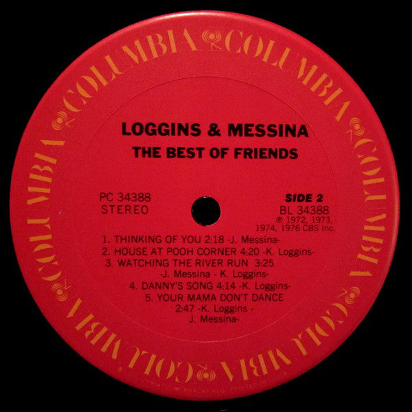 Loggins And Messina : The Best Of Friends (LP, Comp, Ter)