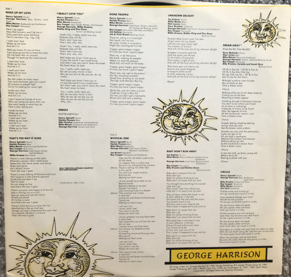 George Harrison : Gone Troppo (LP, Album, Ltd, Promo, QUI)