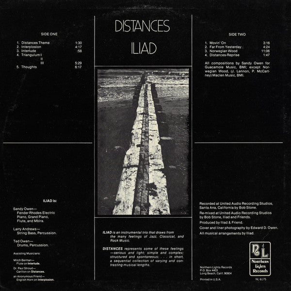 Iliad : Distances (LP, Album)