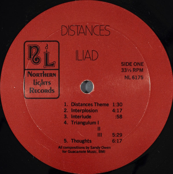 Iliad : Distances (LP, Album)