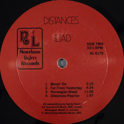 Iliad : Distances (LP, Album)