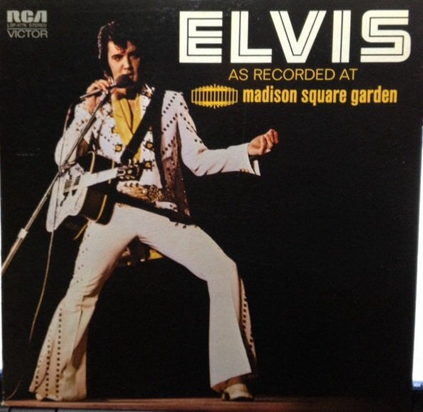 Elvis Presley : Elvis As Recorded At Madison Square Garden (LP, Album)