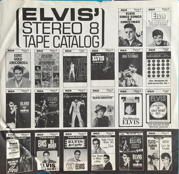 Elvis Presley : Elvis As Recorded At Madison Square Garden (LP, Album)