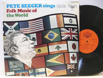 Pete Seeger : Sings Folk Music Of The World (LP, Album)