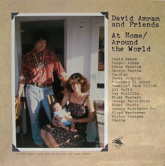 David Amram And Friends : At Home / Around The World (LP)