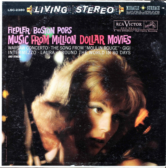 Arthur Fiedler / The Boston Pops Orchestra : Music From Million Dollar Movies (LP, Album)