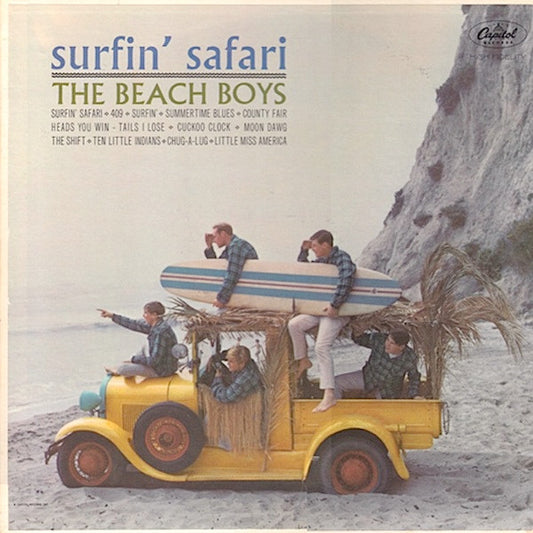 The Beach Boys : Surfin' Safari (LP, Album, Mono)