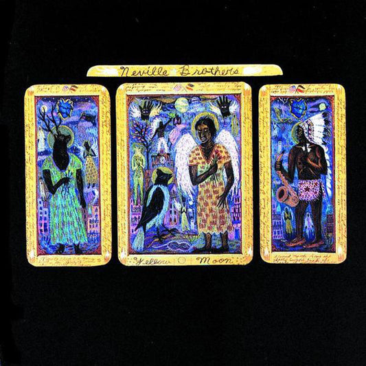 The Neville Brothers : Yellow Moon (LP, Album, Ele)