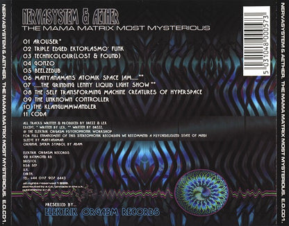 Nervasystem & Aether : The Mama Matrix Most Mysterious (CD, Album)