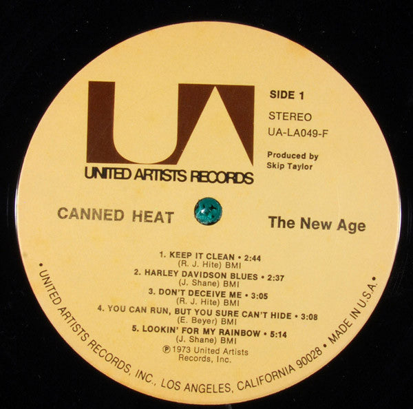 Canned Heat : The New Age (LP, Album)