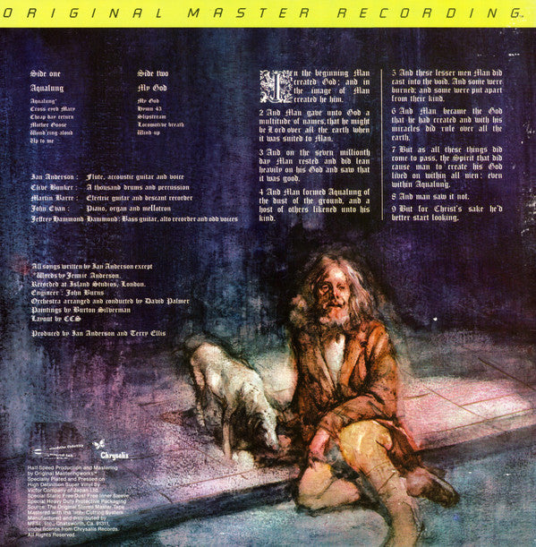 Jethro Tull : Aqualung (LP, Album, Ltd, RE, RM)