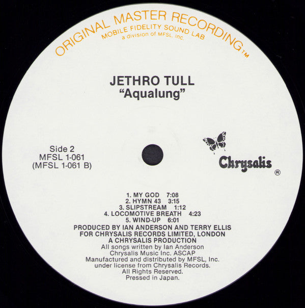 Jethro Tull : Aqualung (LP, Album, Ltd, RE, RM)