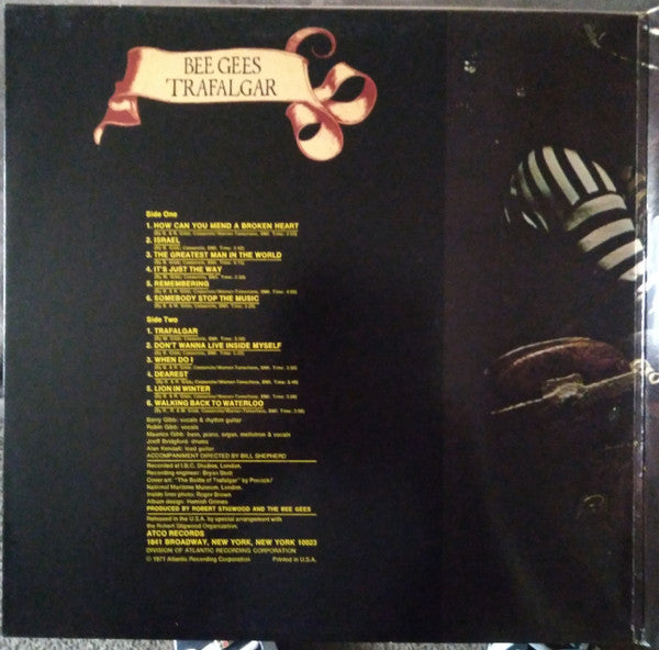 Bee Gees : Trafalgar (LP, Album, PR )