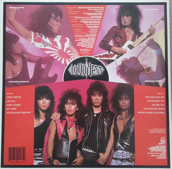 Loudness (5) : Thunder In The East (LP, Album, Spe)