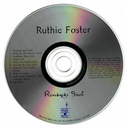 Ruthie Foster : Runaway Soul (CD, Album, DAD)