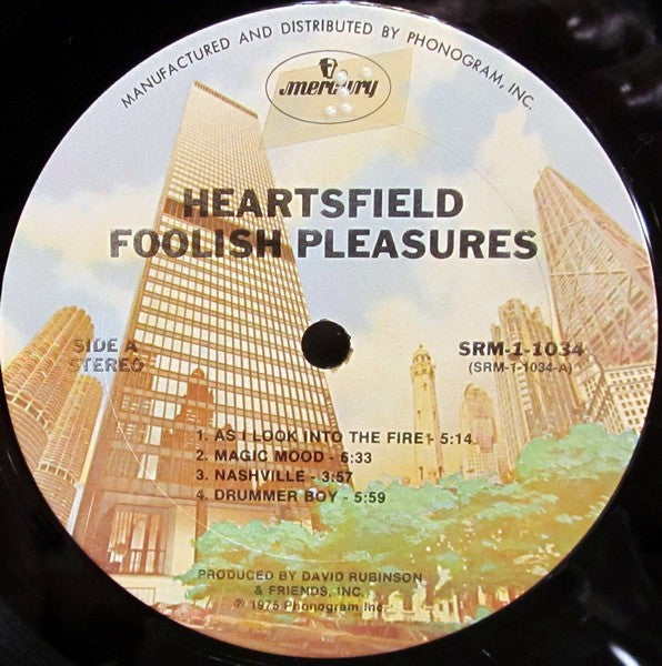 Heartsfield : Foolish Pleasures (LP, Ter)