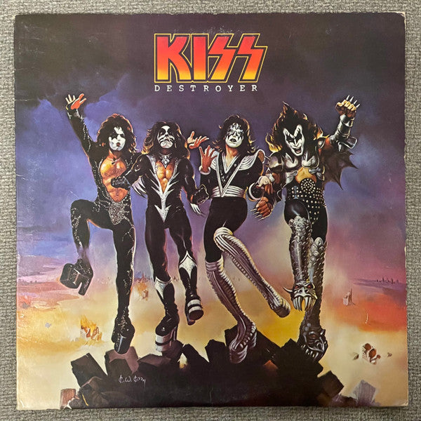 Kiss : Destroyer (LP, Album, RP, Pit)