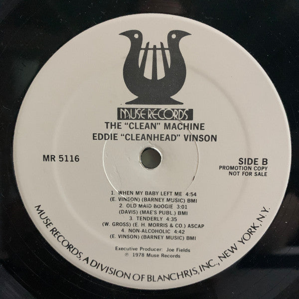 Eddie "Cleanhead" Vinson : The "Clean" Machine (LP, Album, Promo)