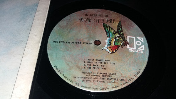 Atomic Rooster : In Hearing Of (LP, Album, Pit)