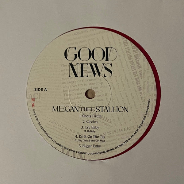 Megan Thee Stallion : Good News  (2xLP, Album, Ltd, Red)