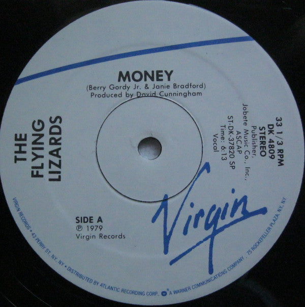 The Flying Lizards : Money (12", Single)