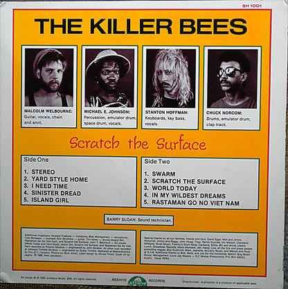 The Killer Bees : Scratch The Surface (LP)