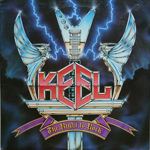 Keel : The Right To Rock (LP, Album)