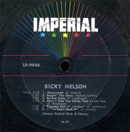 Ricky Nelson (2) : Ricky (LP, Album)