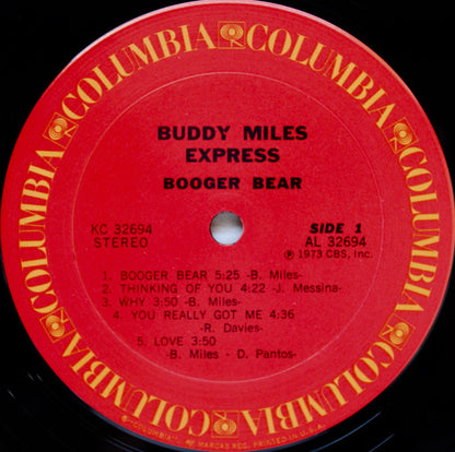 Buddy Miles Express : Booger Bear (LP, Album, Gat)