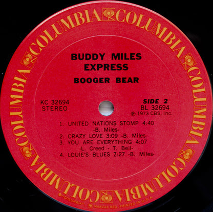 Buddy Miles Express : Booger Bear (LP, Album, Gat)